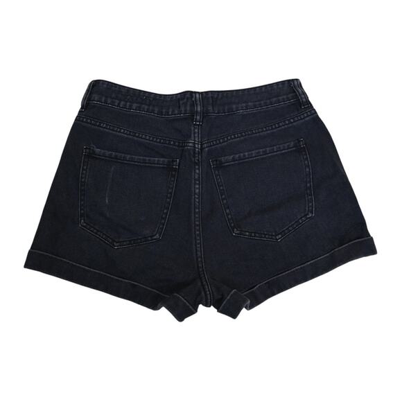 PACSUN Women's 28 Cuffed Denim Mom Short - Picture 2 of 10